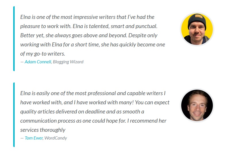 Elna Cain, a writer at Innovative Ink
