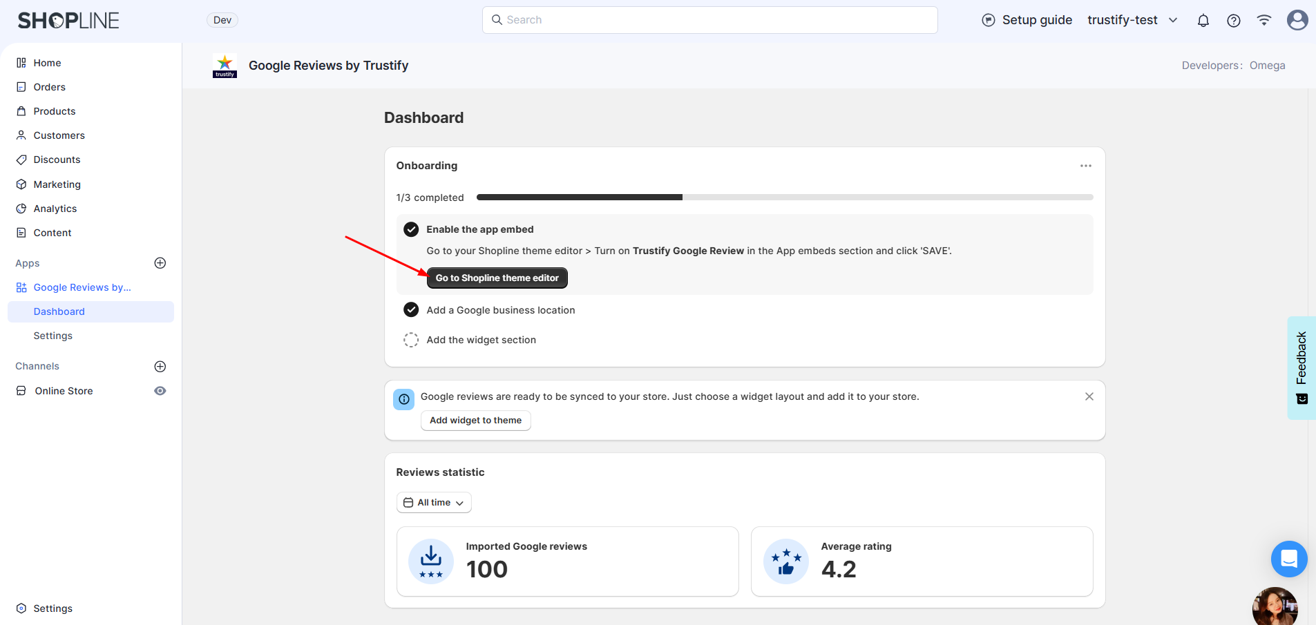 How to import Google reviews to your SHOPLINE store by Trustify ...