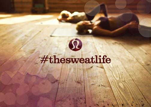 Example of UGC Reviews from Lululemon: “#TheSweatLife” hashtag campaign invites customers to post their workout photos on Instagram