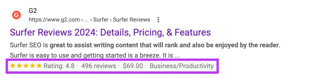 Review Rich Snippets are implemented on your website