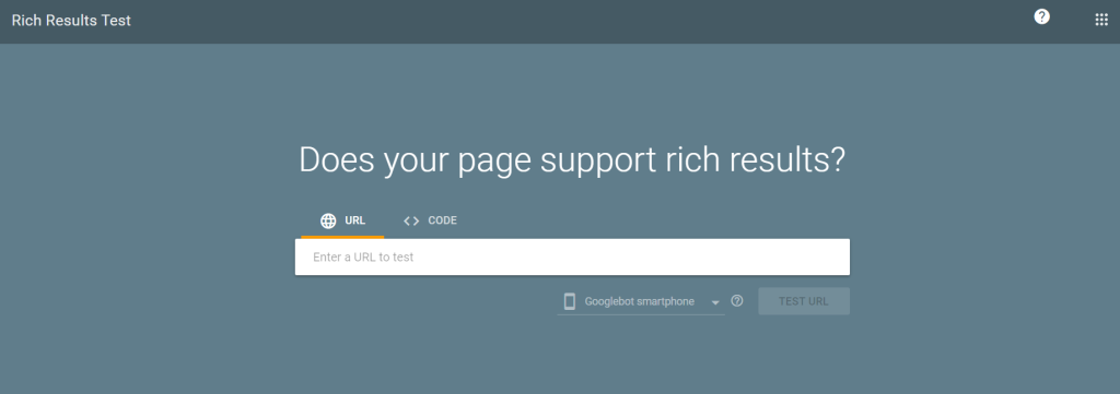 Step 1: Check Eligibility for Rich Snippets​