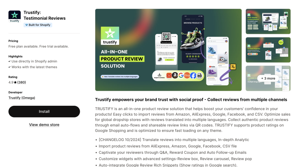 Use a Dedicated Review Import App 