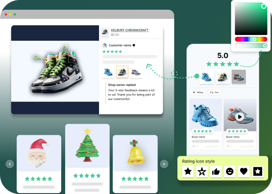 Eye-Catching Review Displays