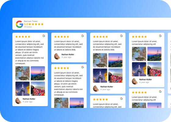 Eye-Catching Review Widgets