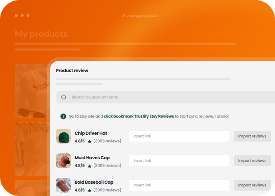One-Click Sync from Etsy