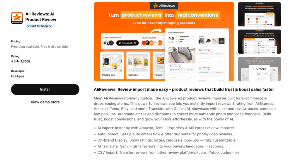 Ali Reviews: AI Product Review Yotpo Alternatives