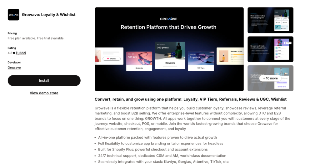 Growave: Loyalty & Reviews