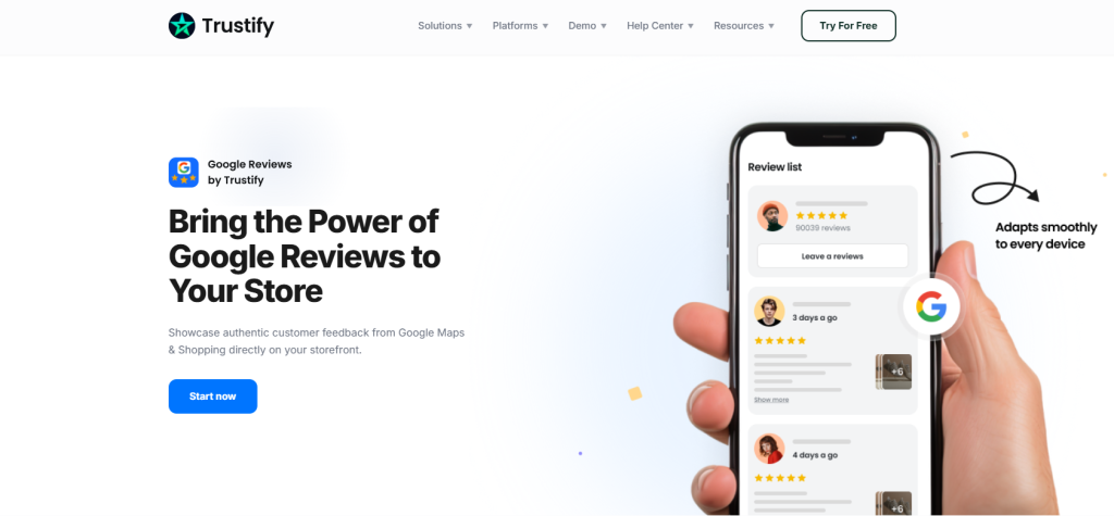 Embed Your Google Review Link on Your Website With Trustify
