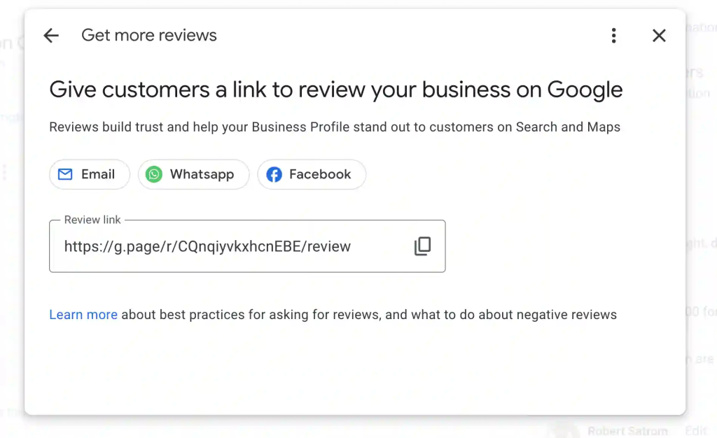 How to Get a Google Review Link